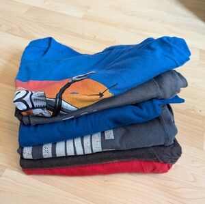 Bundle of Men's Graphic Tees Medium